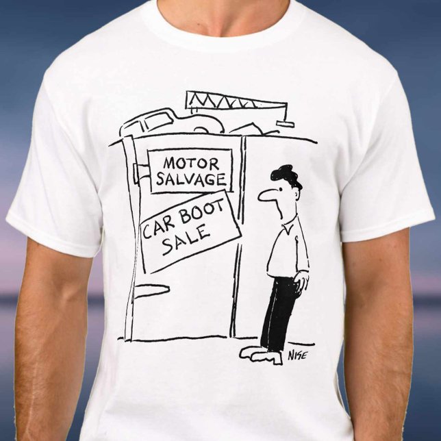 Motor Salvage Car Boot Sale T-Shirt (Von Creator hochgeladen)