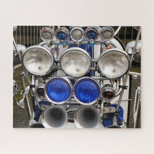 MOTOR SCOOTER PUZZLE (Horizontal)