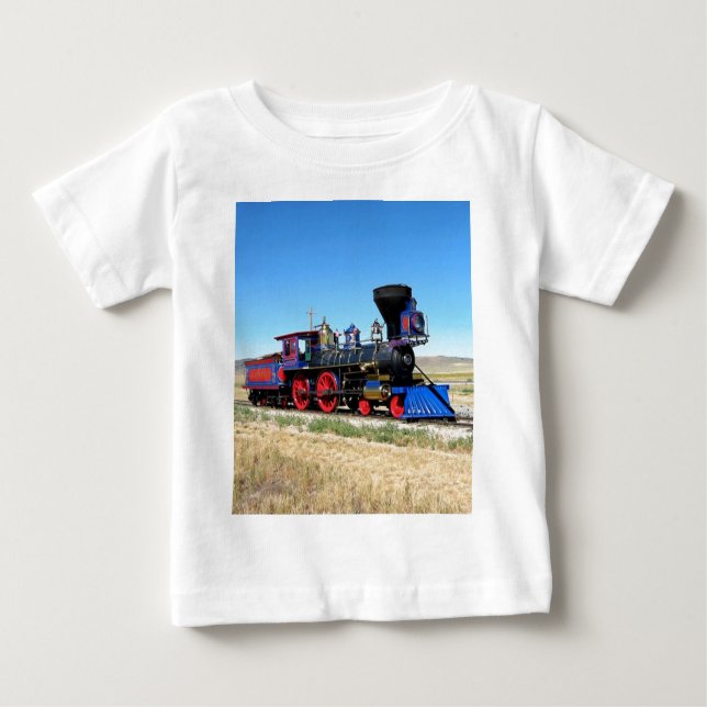 Motor-Triebzug-Foto Baby T-shirt (Vorderseite)