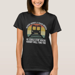 Motor- und Eisenbahnarbeiter im Motor T-Shirt