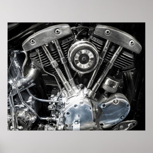 MOTOR V TWIN POSTER (Vorne)