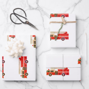 Motor-Wrapping-Papier für LKW Geschenkpapier Set
