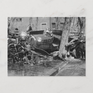 Motor Wreck, 1922 Postkarte