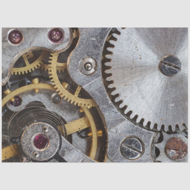 Motor-Zahnradgetriebe Seidenpapier (Vorderseite)