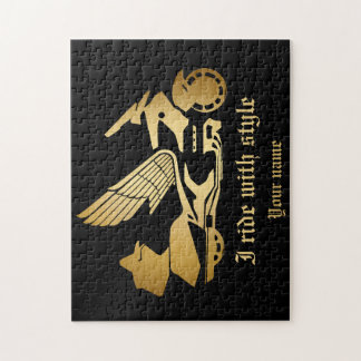 Motorbike motorcycle biker goldwing puzzle