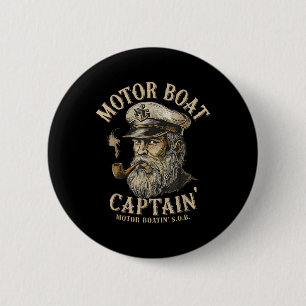 Motorboot Kapitän Lustig Ponton Bootfahren Motorbo Button