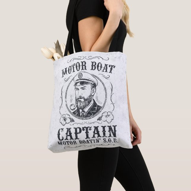 Motorboot Kapitän Lustig Pontoon Bootfahren (Von Nahem)
