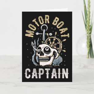 Motorboot Kapitän Lustig Pontoon Bootfahren Motorb Karte
