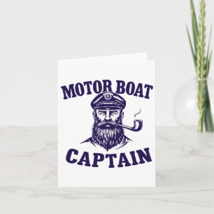 Motorboot Kapitän T-Shirt Sailin Karte