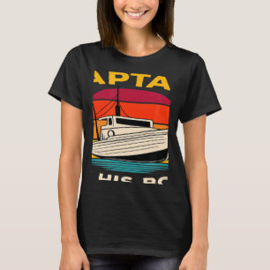 Motorboot Racing Boat Eigentümer Kapitän Motorboot T-Shirt