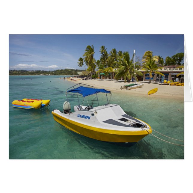 Motorboot und Bananenboot (Vorderseite (Horizontal))