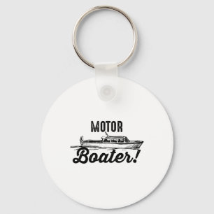 Motorbootfahrer Lustig Ich liebe Motorbootfahren G Schlüsselanhänger