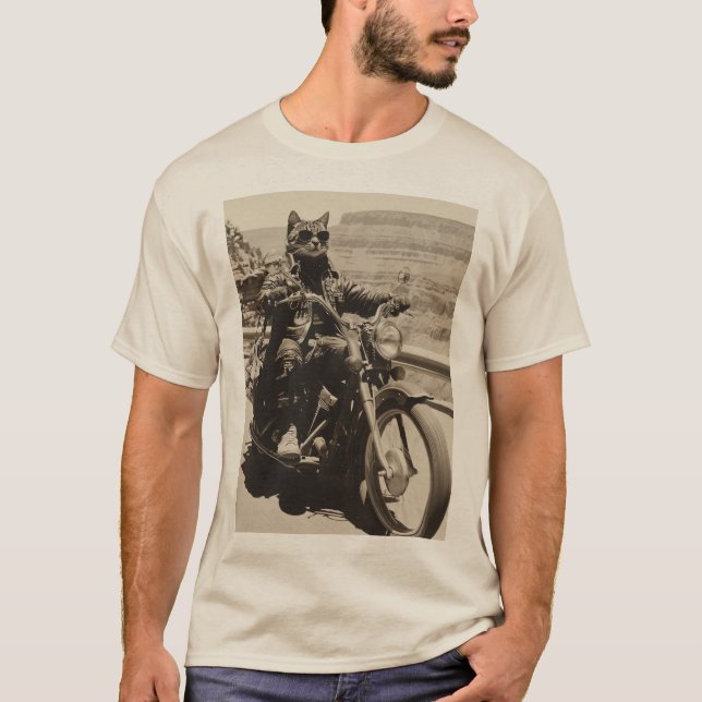 Motorcat V01 T-Shirt (Vorderseite)