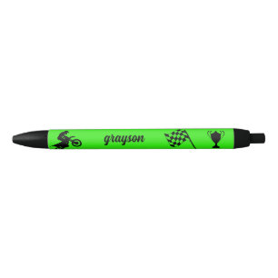 Motorcross 2 pack personalisierter Name Pen Kugelschreiber