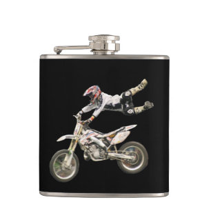 Motorcross Flachmann