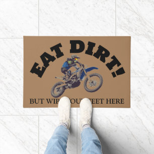 Motorcross Thema Personalisiert Doormat Fußmatte