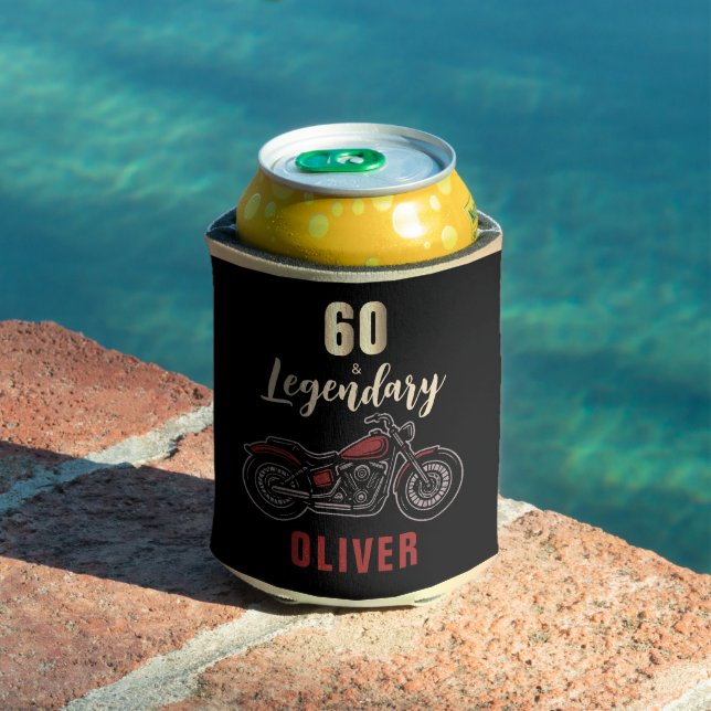 Motorcycle 60th & Legendary Birthday Biker Party Dosenkühler (In Situ Pool)