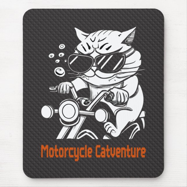 Motorcycle Catventure Mousepad (Vorne)