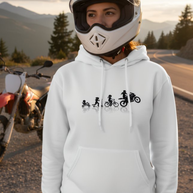 Motorcycle Life Evolution Hoodie (Von Creator hochgeladen)
