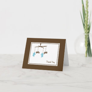 Motorcycle Mobile Thank You Note Dankeskarte