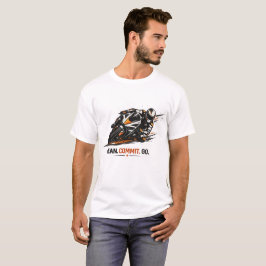 Motorcycle Racing Illustration T-Shirt