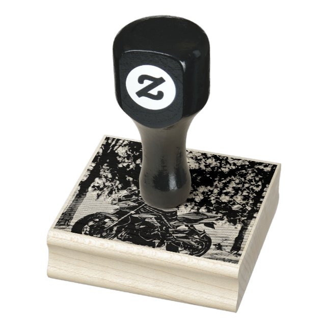 Motorcycles gift gummistempel (Stempel)