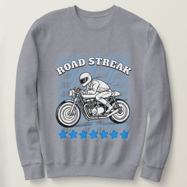 motorcyclist sweatshirt (Design vorne)
