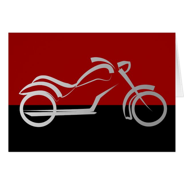 motorcyle Motorrad-Fahrradradfahrer (Vorderseite (Horizontal))