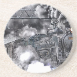 Motoren mit Dampfantrieb Tragen HDR-Foto Getränkeuntersetzer