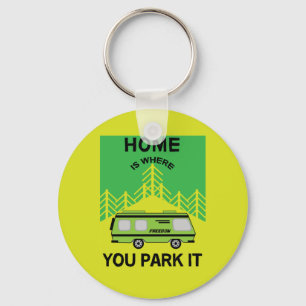 Motorhome-Camping   CAMPING   RV Tasse Schlüsselanhänger