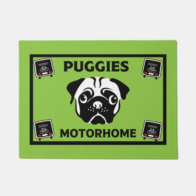 Motorhome Mops Camping Doormat Fußmatte (Vorderseite)