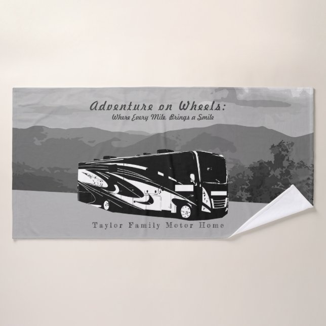Motorhome RV Camper Badehandtuch (Badehandtuch)