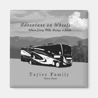 Motorhome RV Camper Magnet
