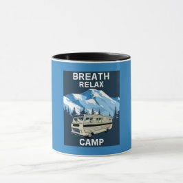 Motorhome RV | Camper | Reisebus | Retro Tasse