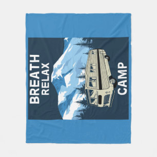 Motorhome RV   Camper   Reisebus   Retro-Tasse Fleecedecke