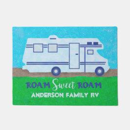 Motorhome RV Camper Reisen Van Roam | Individuelle Fußmatte