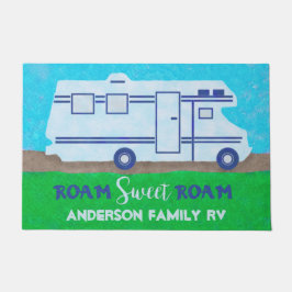 Motorhome RV Camper Reisen Van Roam | Individuelle Fußmatte