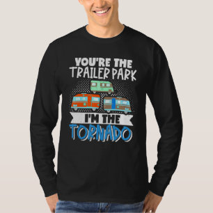 Motorhome Rv Camper Sie der Trailer Park im the T-Shirt