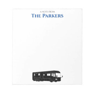 Motorhome / RV / Camping - Personalisierter Editor Notizblock
