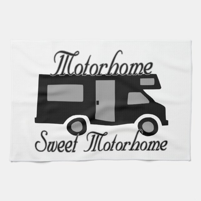 Motorhome süßes Motorhome RV Küchentuch (Horizontal)