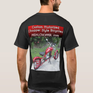 Motorisiertes Schwarzes Witz T-Shirt