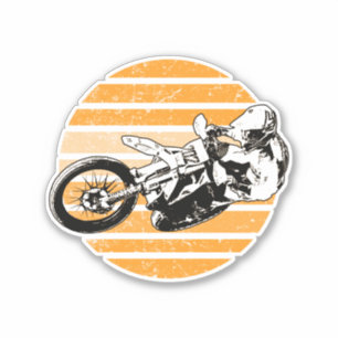 Motorkreuz Aufkleber