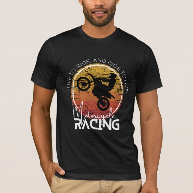 MOTORRACING | Tragen Sie Ihren Sport T-Shirt (Vorderseite)