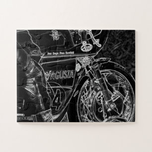 Motorrad 1 11x14 30 Stück jpcn Puzzle