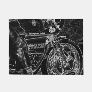 Motorrad 1 dmcn fußmatte