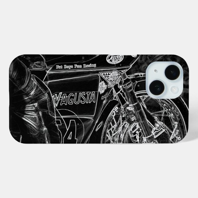 Motorrad 1 iphcna Case-Mate iPhone hülle (Rückseite (Horizontal))