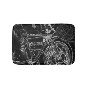 Motorrad 1 Mrd. Badematte