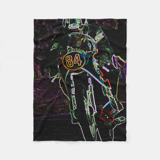 Motorrad 2 fbcnm fleecedecke (Vorderseite)