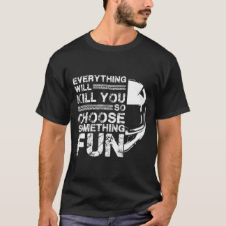Motorrad Alles Wird Du Wheelie T-Shirt
