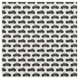 Motorrad Antiquitäten Retro Stil CUSTOM BG FARBE Stoff